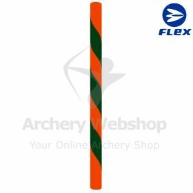 Flex Bowstring Long Bow Flemish "Apple Forest" red & Dark Green