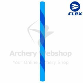 Flex Bowstring Long Bow Flemish "Avatar Forest" Sky Blue & Royal Blue